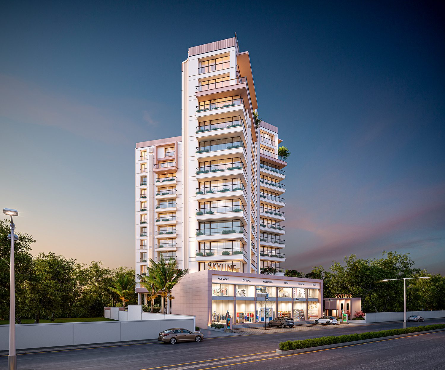 Nilkanth Skyline — residential project in Valsad, Gujarat — view 7