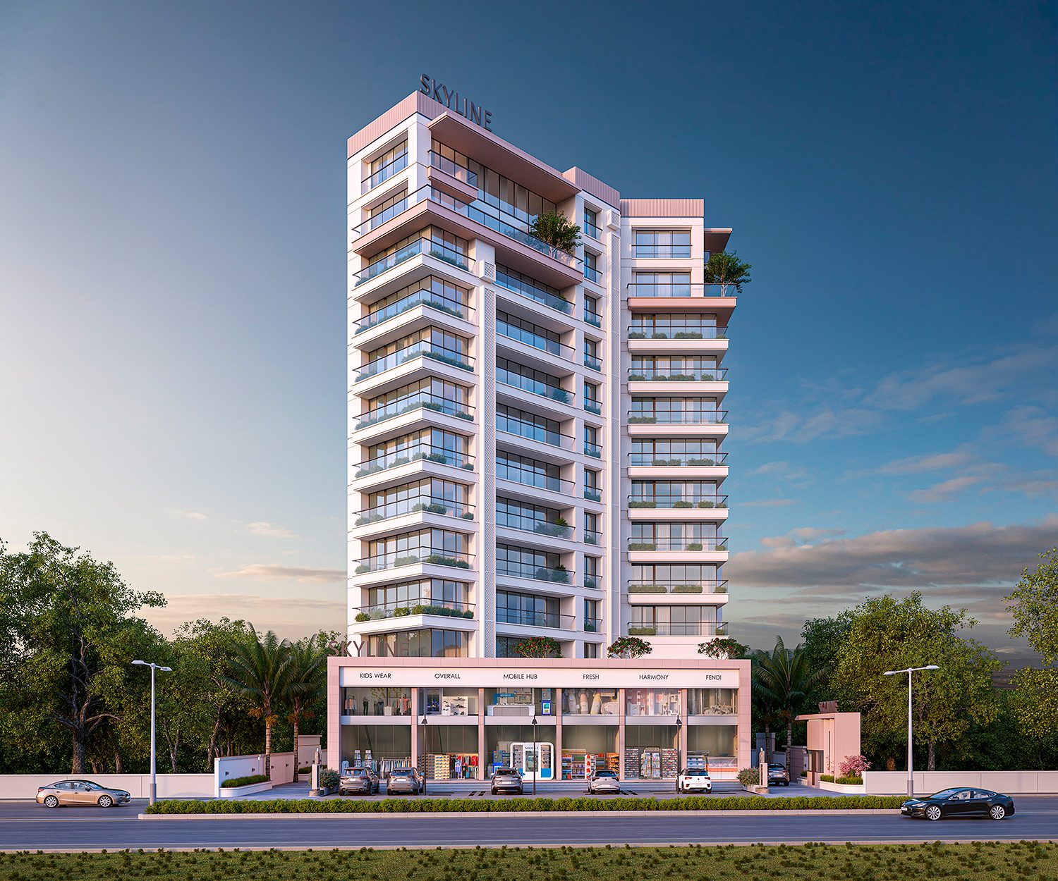 Nilkanth Skyline — residential project in Valsad, Gujarat — view 8